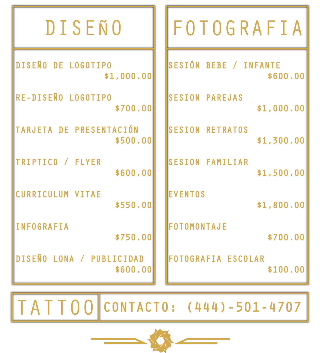 PRECIOS